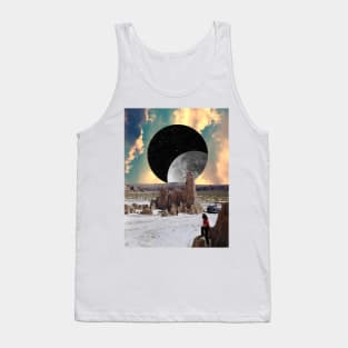 Doppelganger - Surreal/Collage Art Tank Top